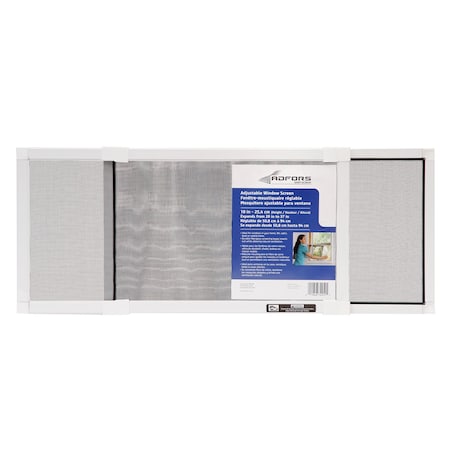 Adfors Saint-Gobain ADFORS 20 37 in. W in. Fiberglass Adjustable Window Screen FSP8555-U